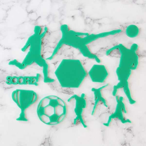 Score! Soccer Embossing Elements