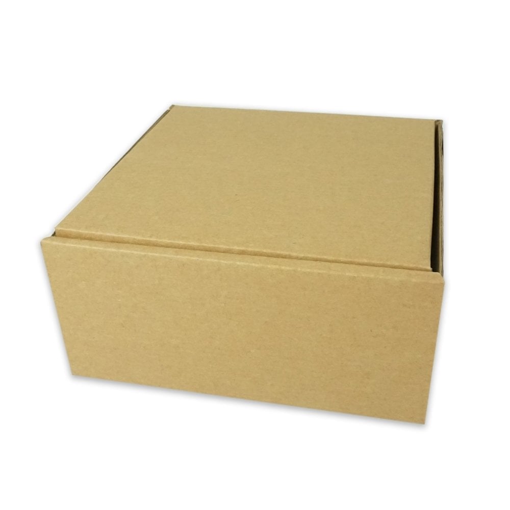 Biodegradable Corrugated Brown Cake Box