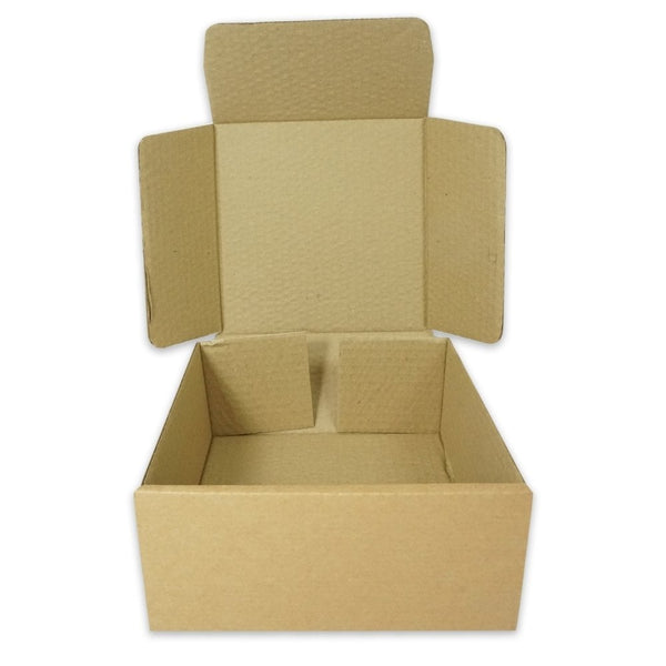Biodegradable Corrugated Brown Cake Box