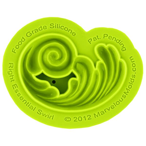 Right Essential Swirl Silicone Mould