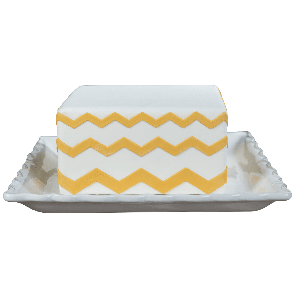Single Small Chevron Silicone Onlay