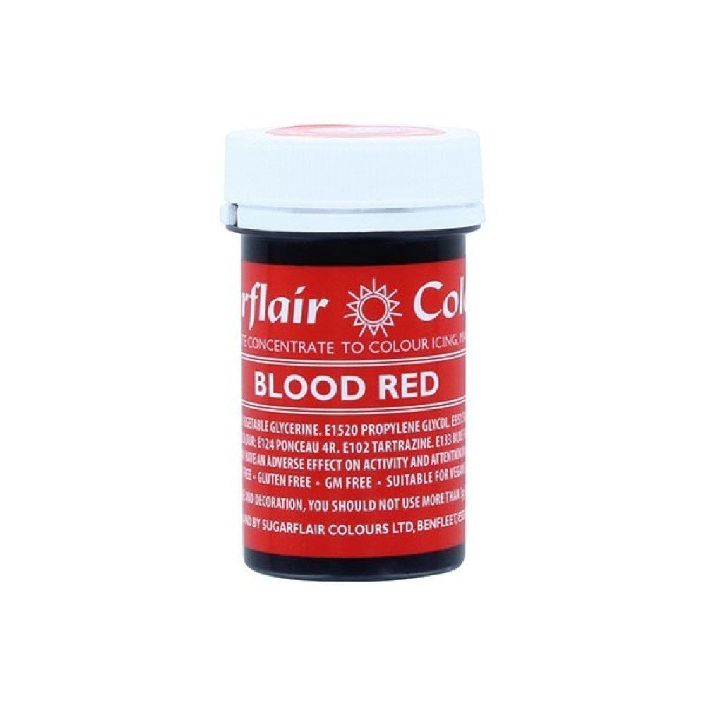 Blood Red - Spectral Paste Concentrate Colouring 25g - Sugarflair