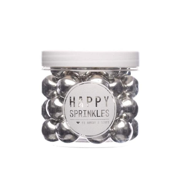 Edible XXL Choco Crunch Sprinkles - Silver
