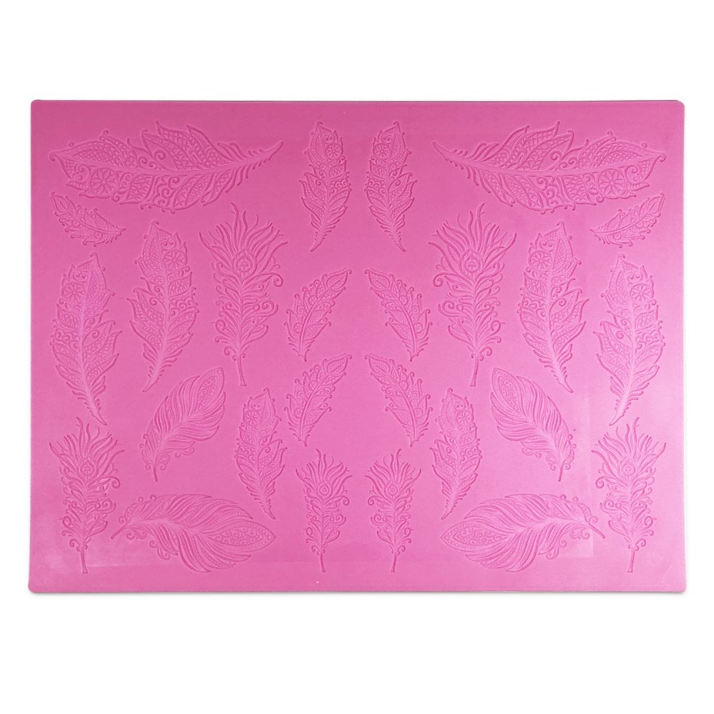 Feathers - 3D Large Lace Mat