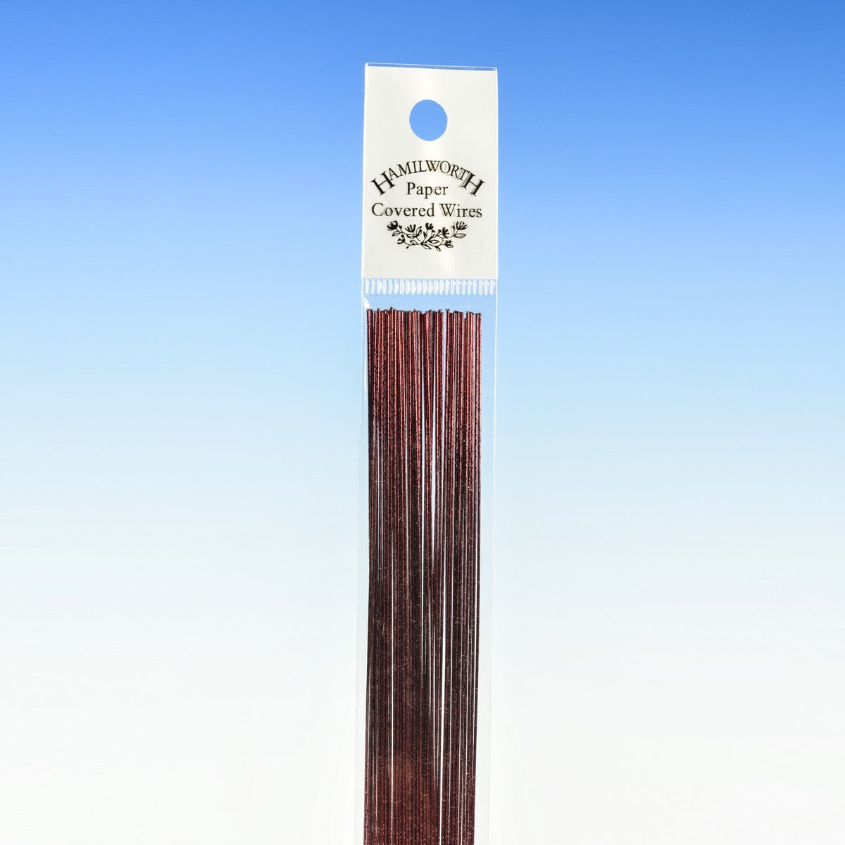 24 Gauge - Metallic Dark Red Florist Wire x 50