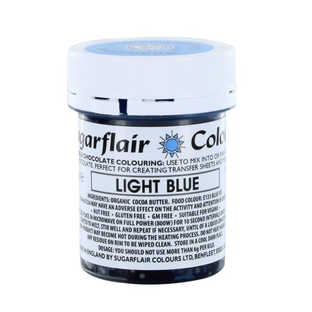 Chocolate Colouring 35g - Light Blue