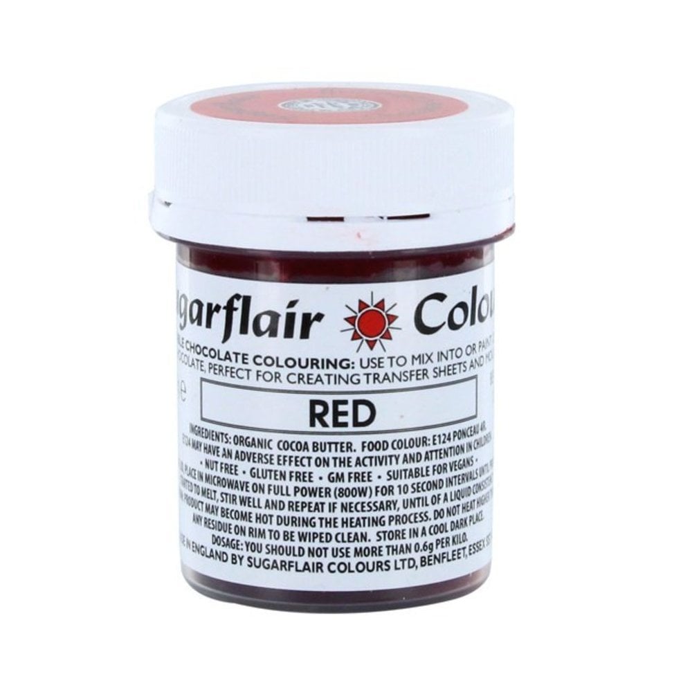 Chocolate Colouring 35g - Red