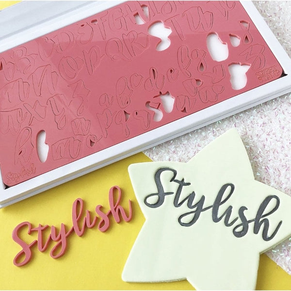 Stylish Letters Embossing Set