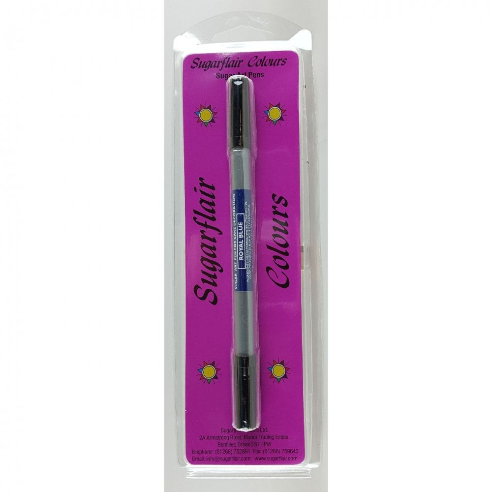 Sugar-Art Dual Nib Edible Food Pen - Royal Blue