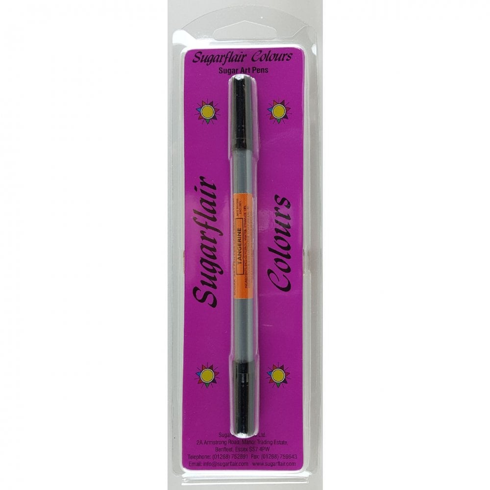 Sugar-Art Dual Nib Edible Food Pen - Tangerine
