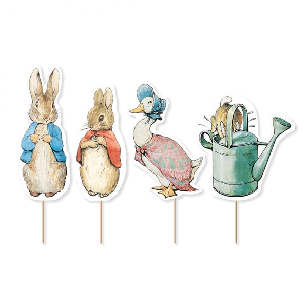 Peter Rabbit Charactures Cupcake Toppers - Anniversary House