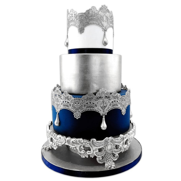 Silver - Non-Edible Decorative Metallics Lustre Dust 28.3g