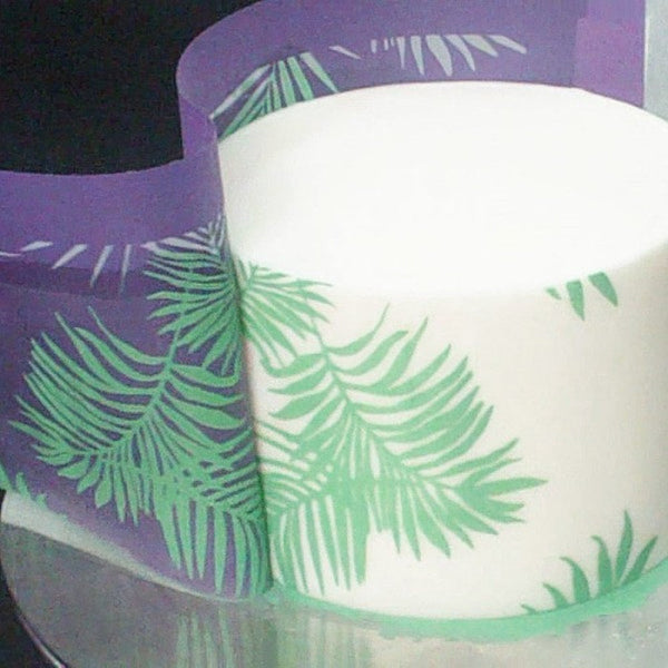 Avalon Palm Leaves Standard Height Mesh Stencil