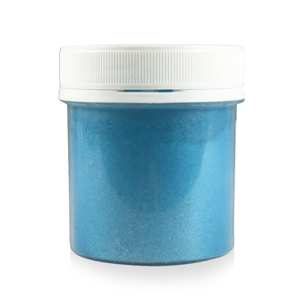 Finishing Sparkle - Powder Pump Lustre 25g - Sugarflair - Baby Blue