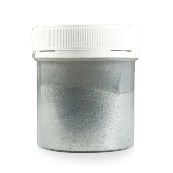 Finishing Sparkle - Powder Pump Lustre 25g - Sugarflair - Light Silver
