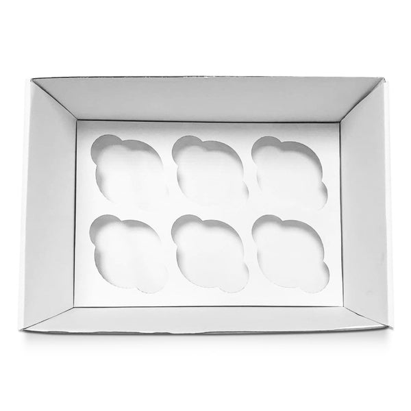 Extra Deep Corrugated Cupcake Box
