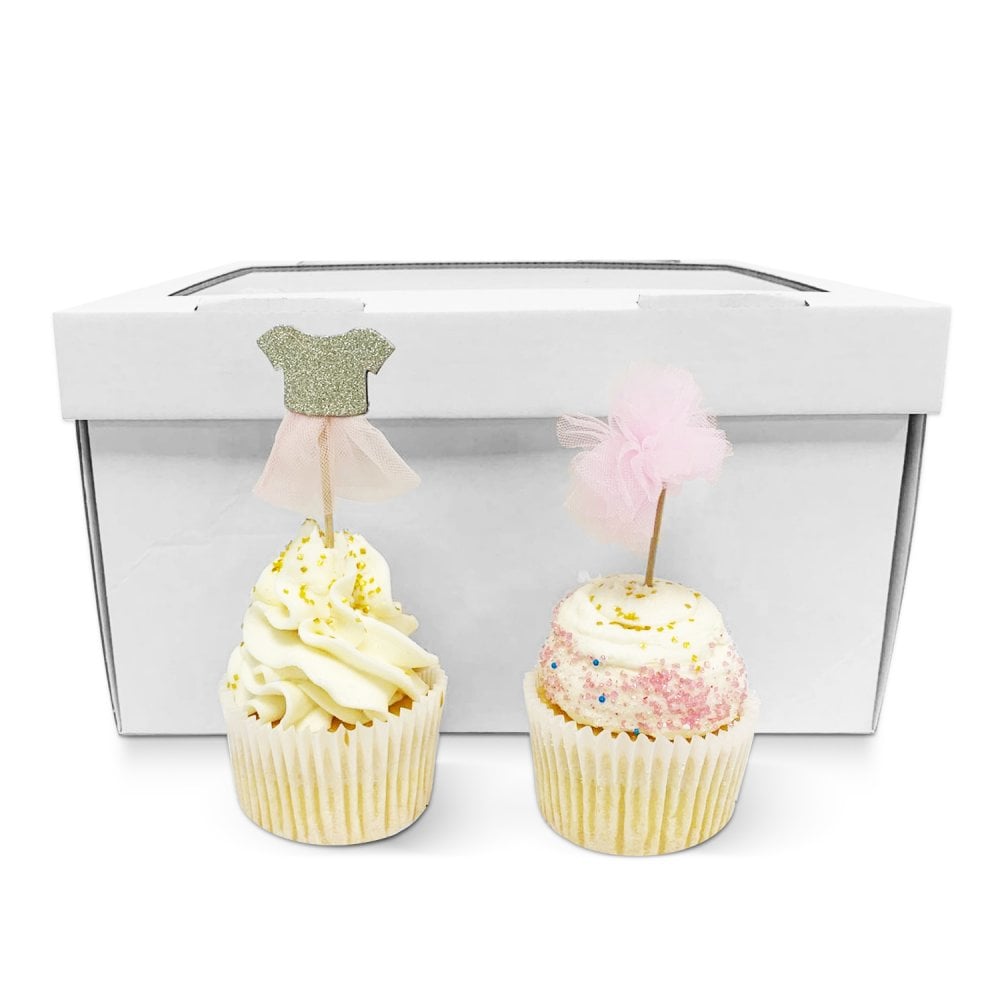 Extra Deep Corrugated Cupcake Box