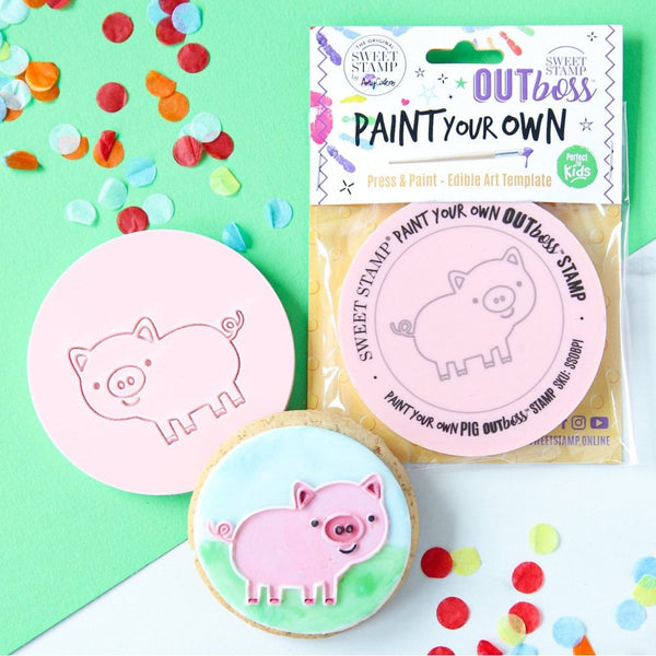 Pig - OUTboss Paint Your Own Stamp
