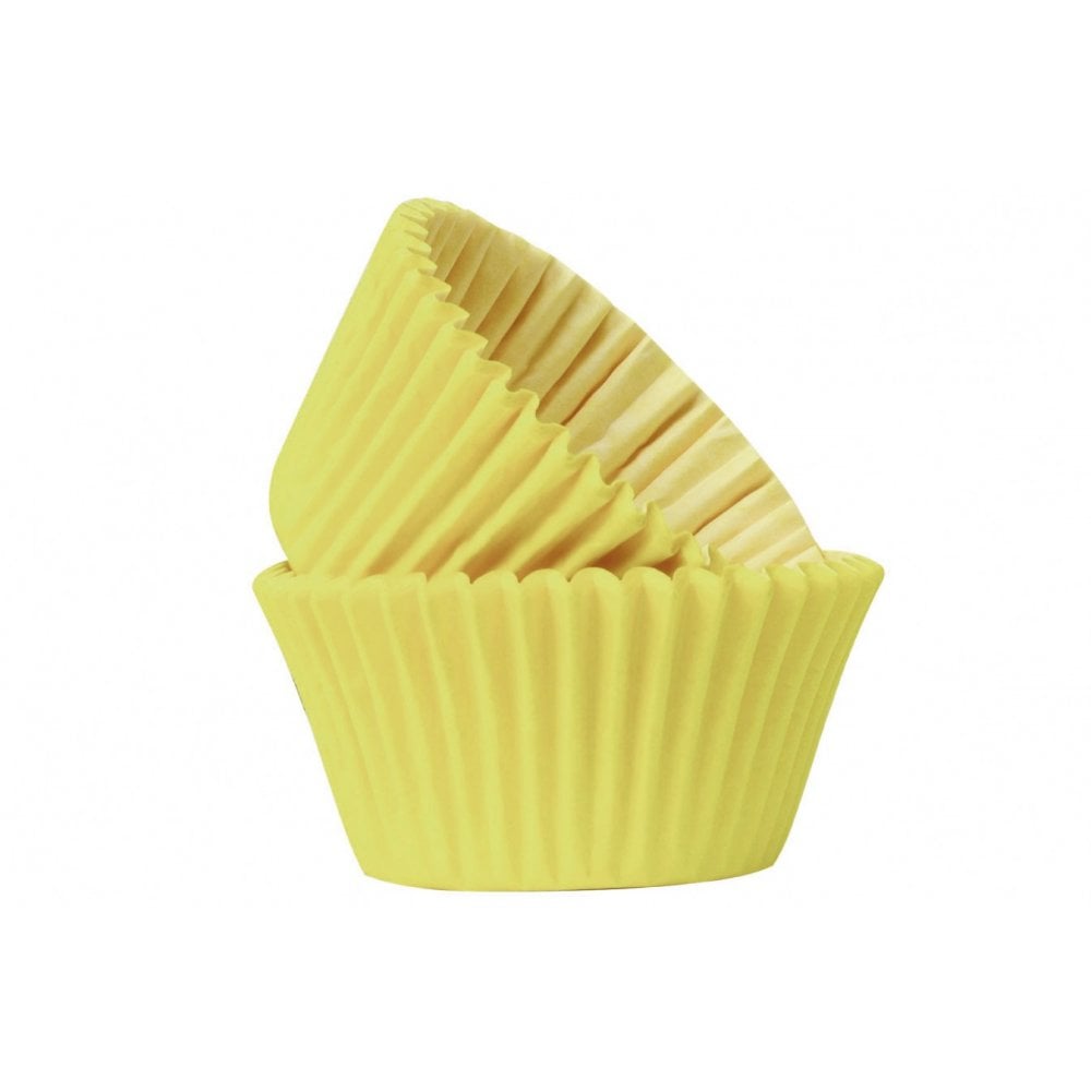 Yellow Muffin Cases x 50