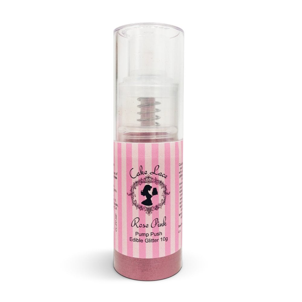 Rose - Pump Push Edible Glitter Dust 10g
