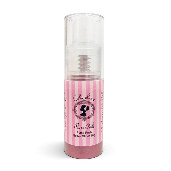 Rose - Pump Push Edible Glitter Dust 10g