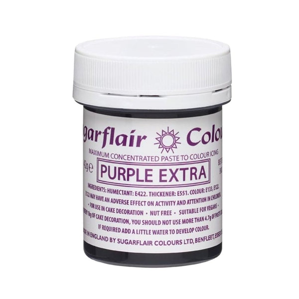 Purple Extra - Max Concentrated Paste Colouring 42g - Sugarflair