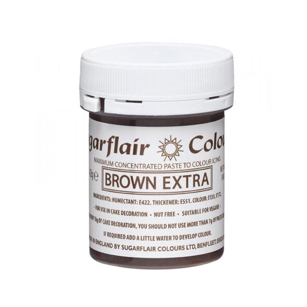 Brown Extra - Max Concentrated Paste Colouring 42g - Sugarflair