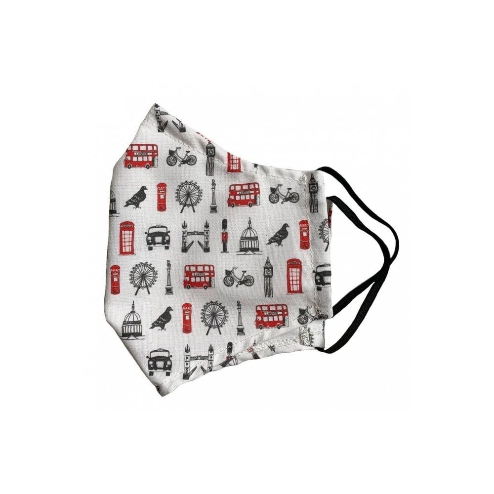 London Icons Fitted Face Mask