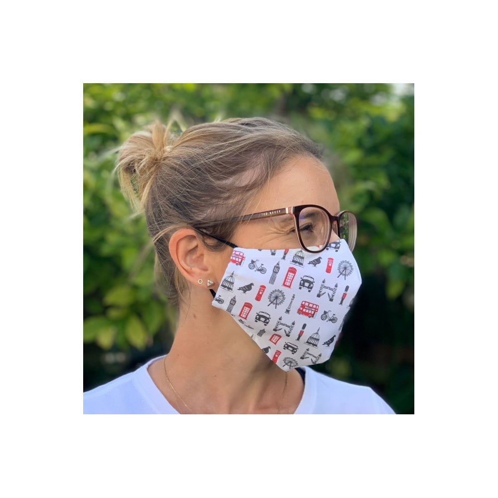 London Icons Fitted Face Mask