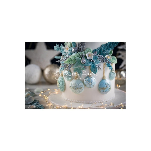 Christmas Baubles Mould - Karen Davies