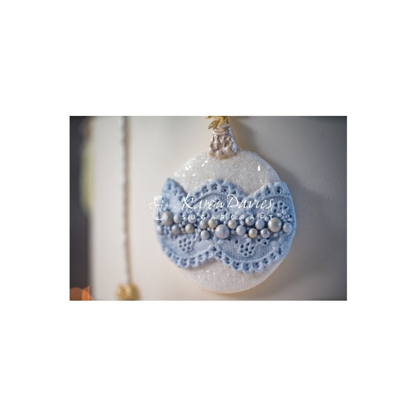 Christmas Baubles Mould - Karen Davies