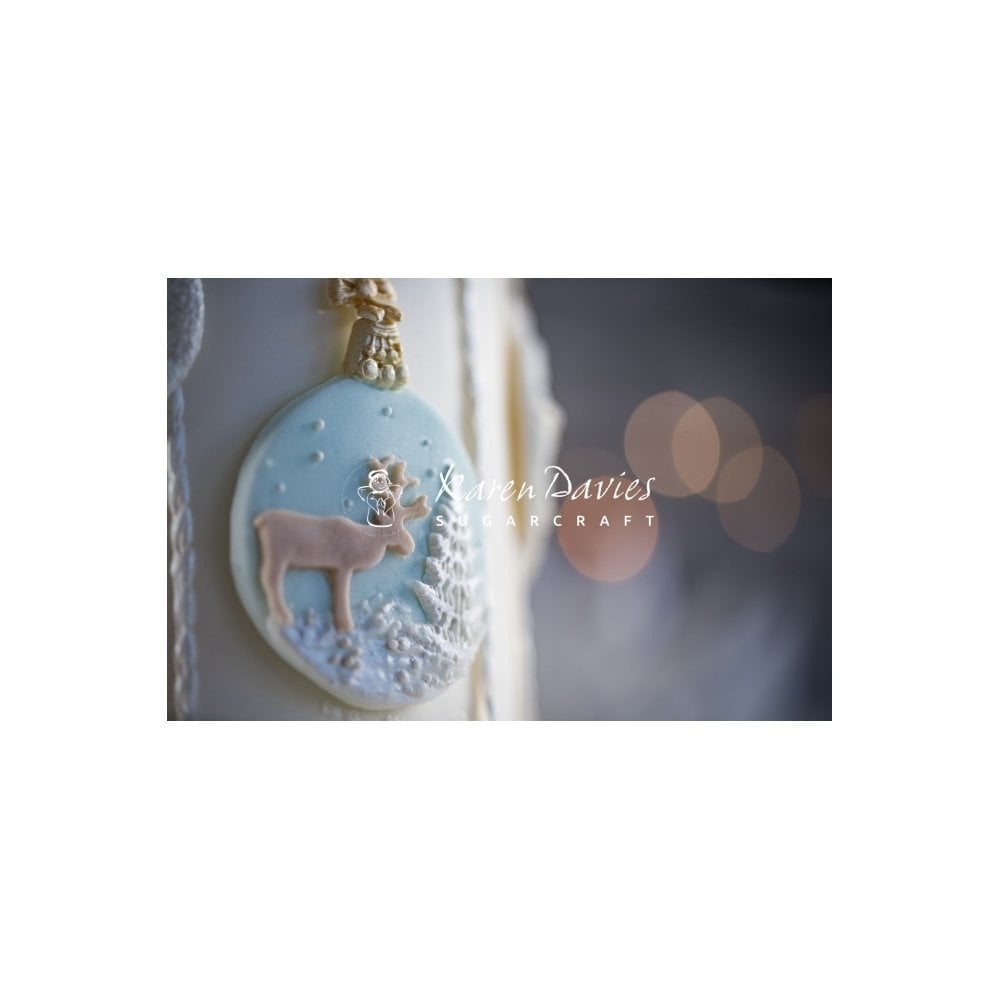 Christmas Baubles Mould - Karen Davies