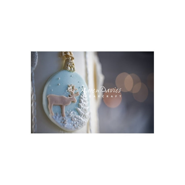 Christmas Baubles Mould - Karen Davies