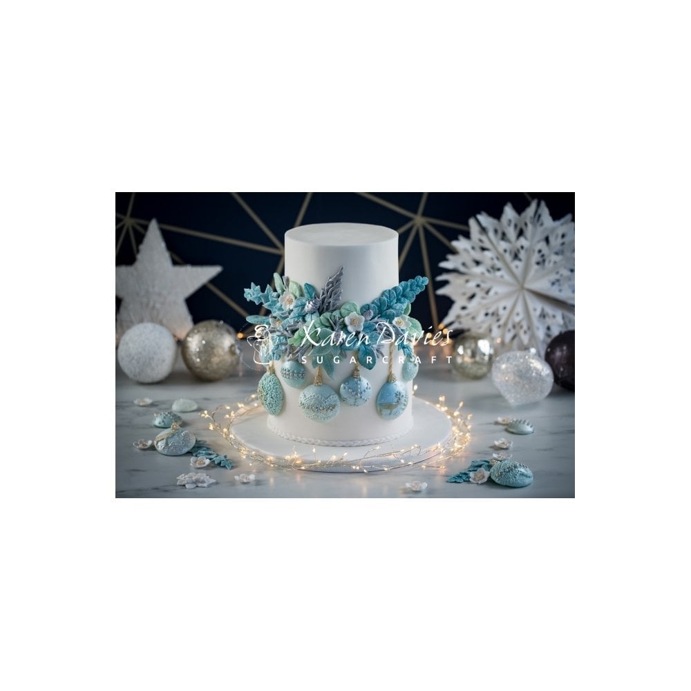 Christmas Baubles Mould - Karen Davies