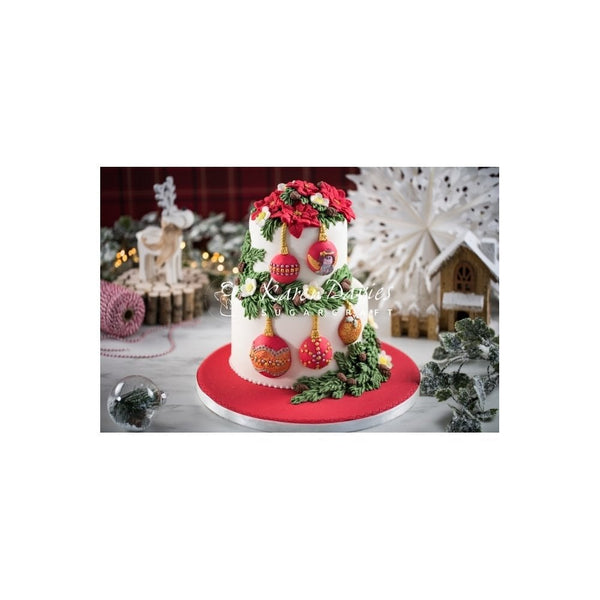 Christmas Baubles Mould - Karen Davies