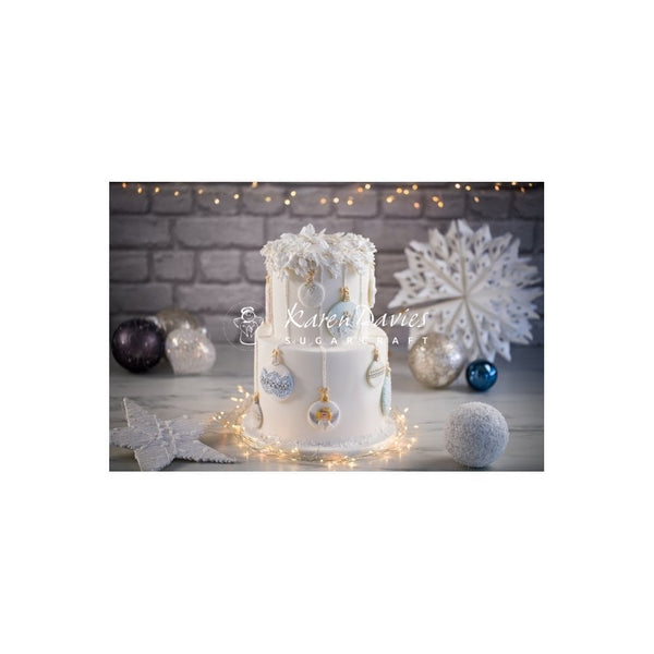 Christmas Baubles Mould - Karen Davies