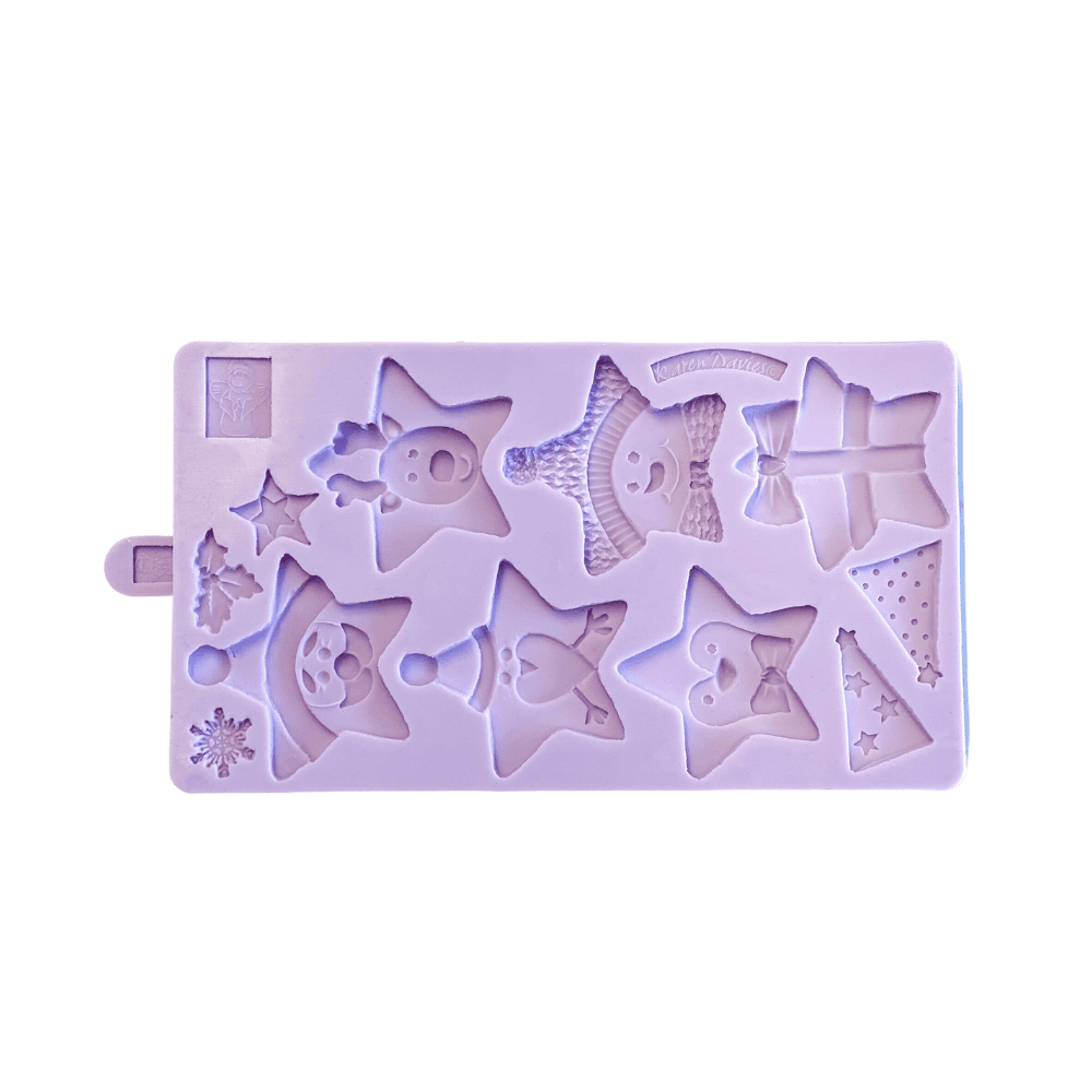 Christmas Stars Mould - Karen Davies