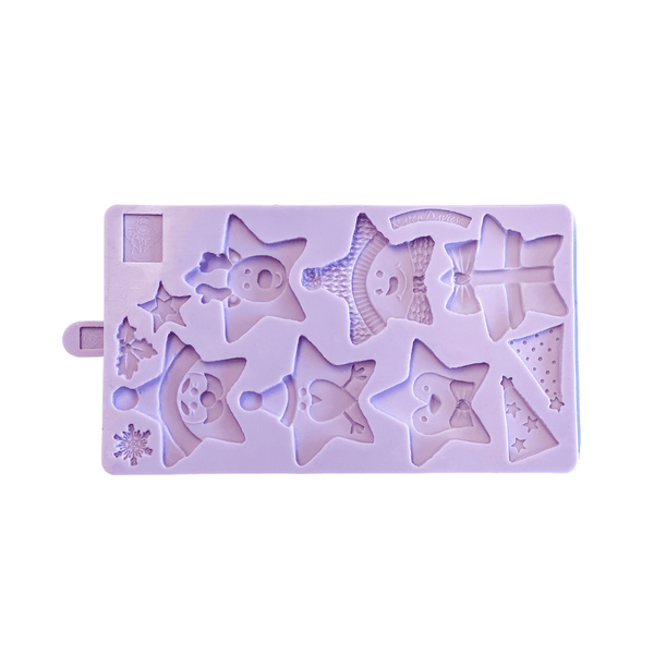 Christmas Stars Mould - Karen Davies