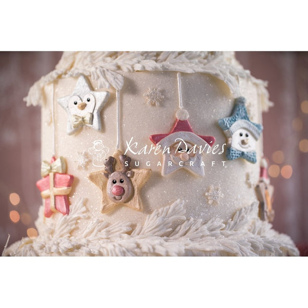 Christmas Stars Mould - Karen Davies