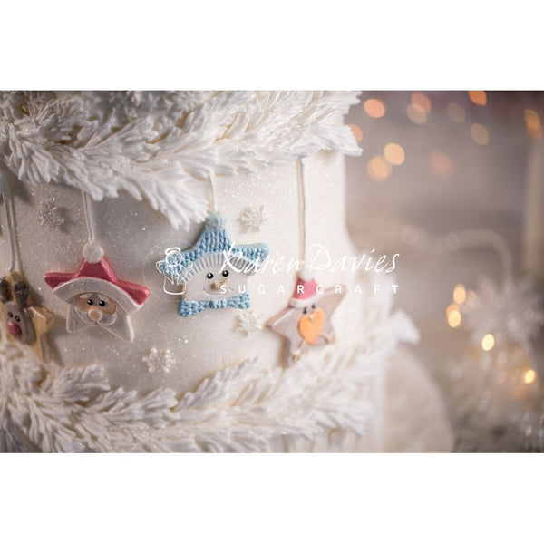 Christmas Stars Mould - Karen Davies