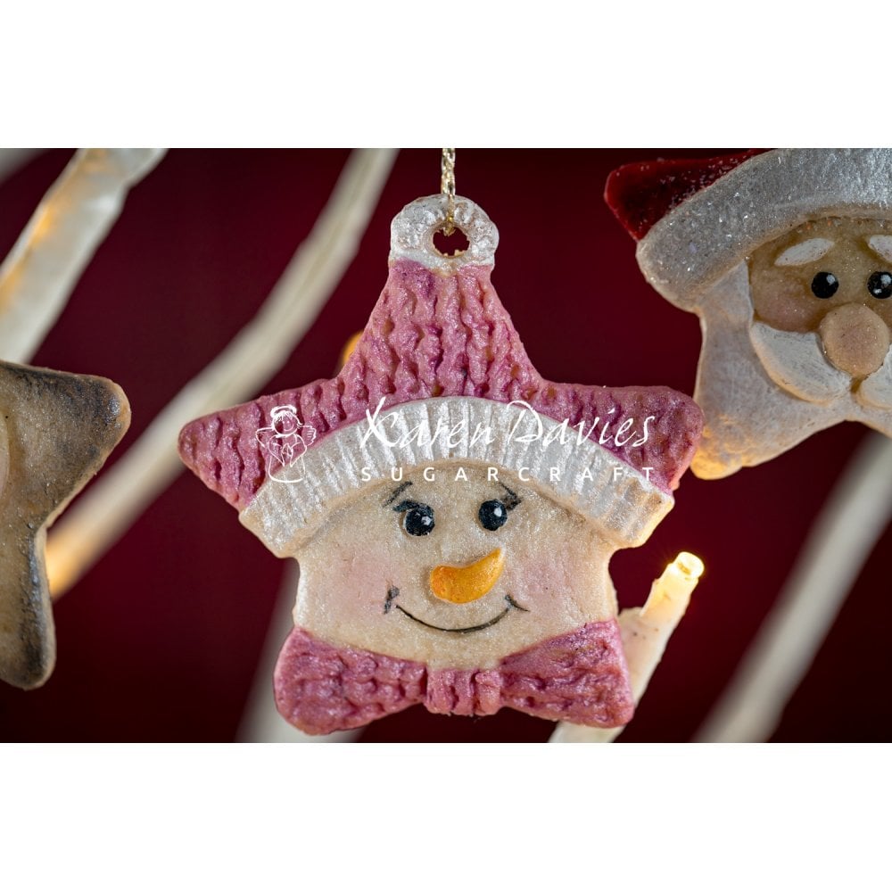 Christmas Stars Mould - Karen Davies