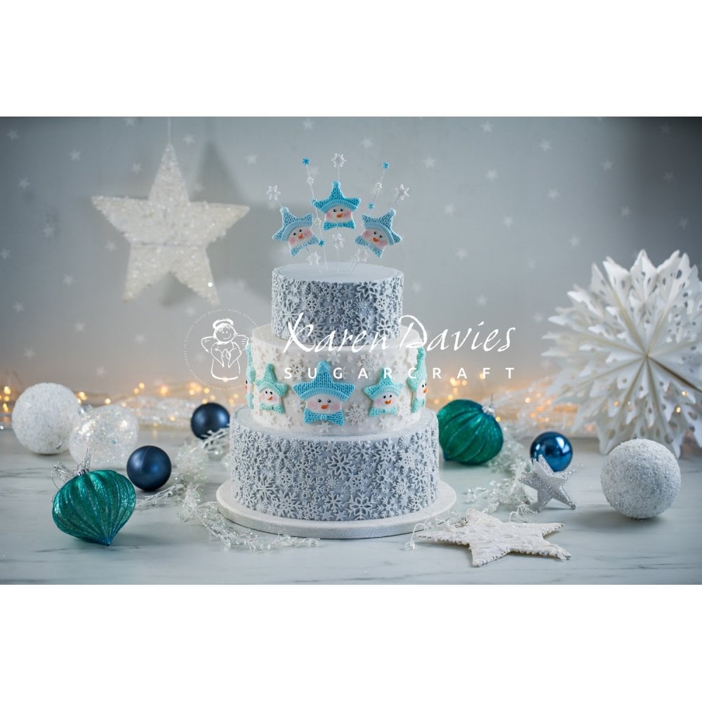 Christmas Stars Mould - Karen Davies