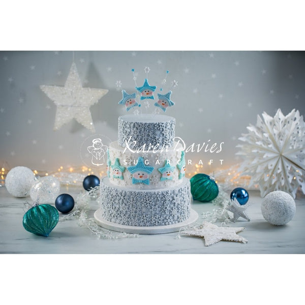 Christmas Stars Mould - Karen Davies