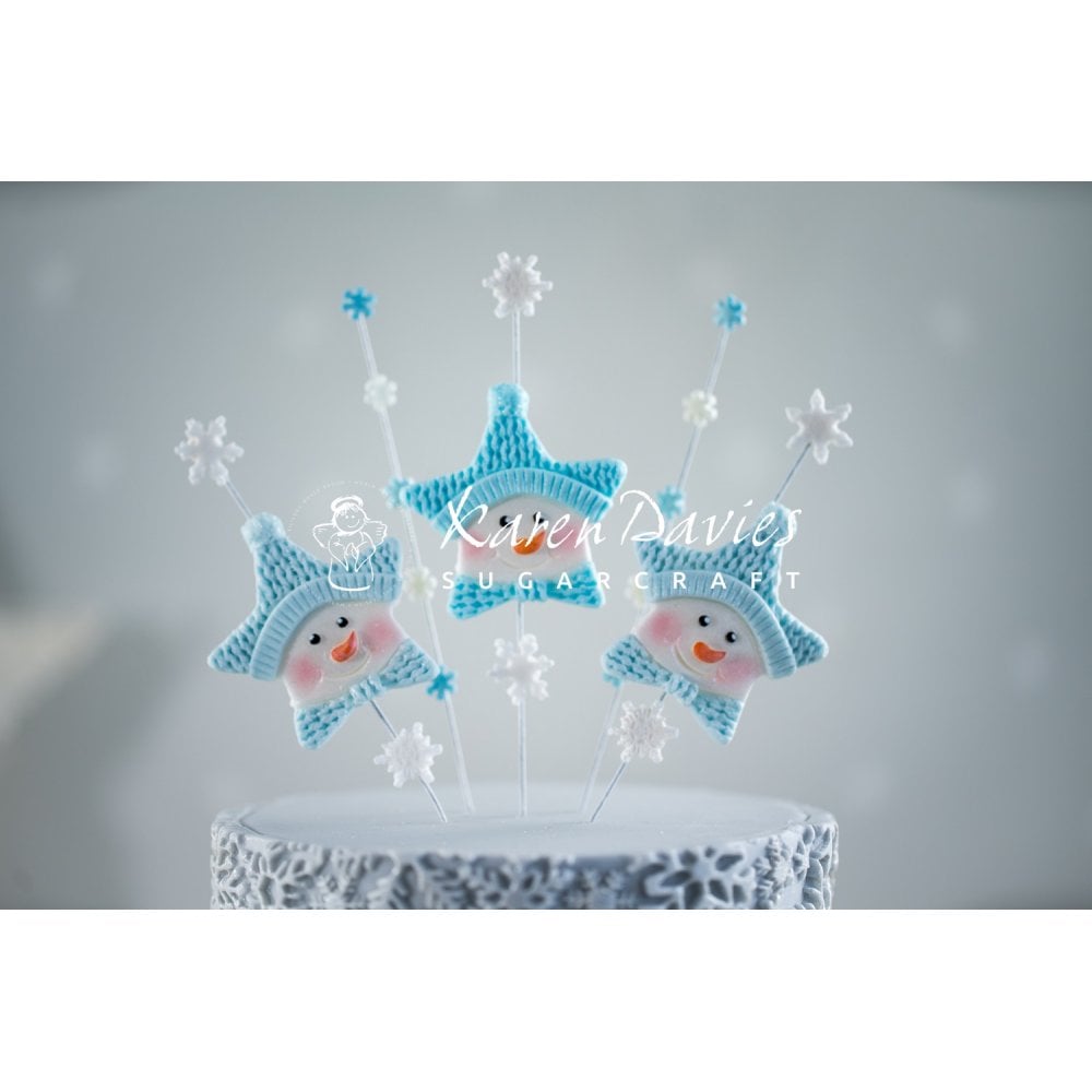Christmas Stars Mould - Karen Davies
