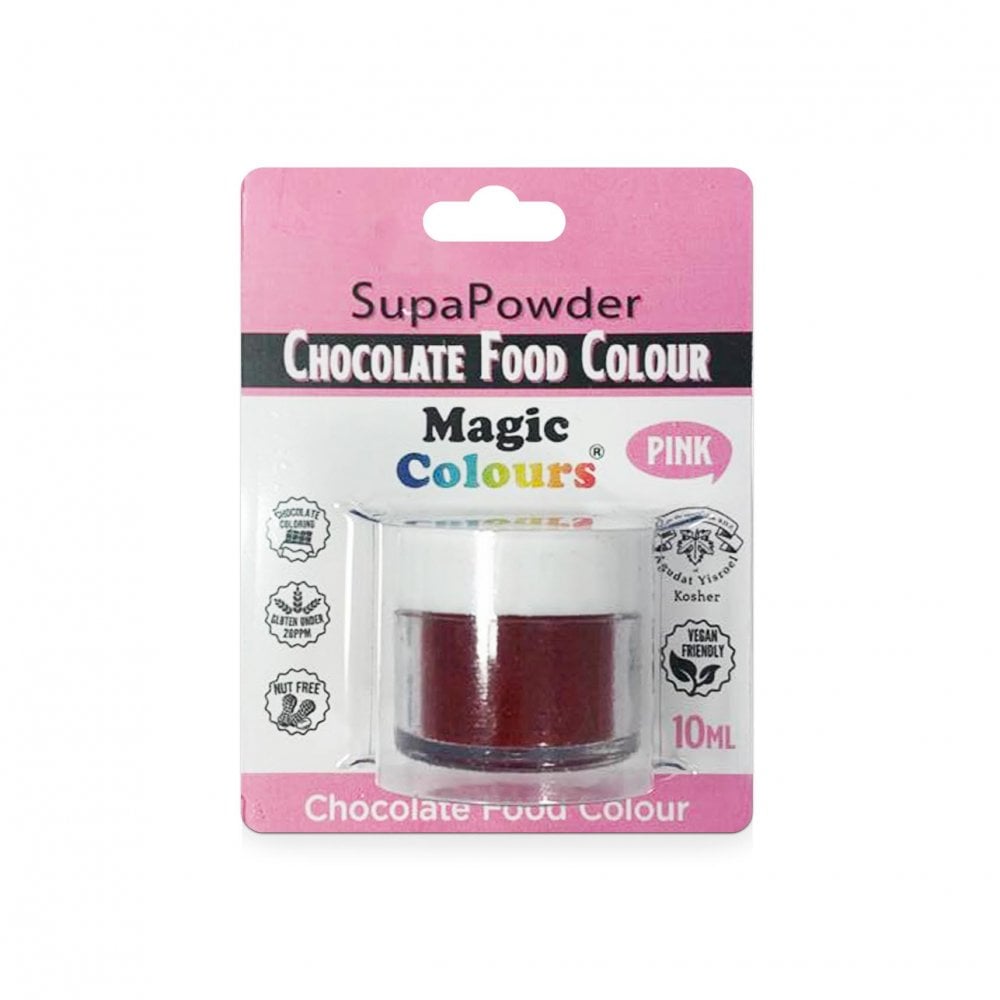 Superdust Chocolate Food Colour Powder 10ml - Pink