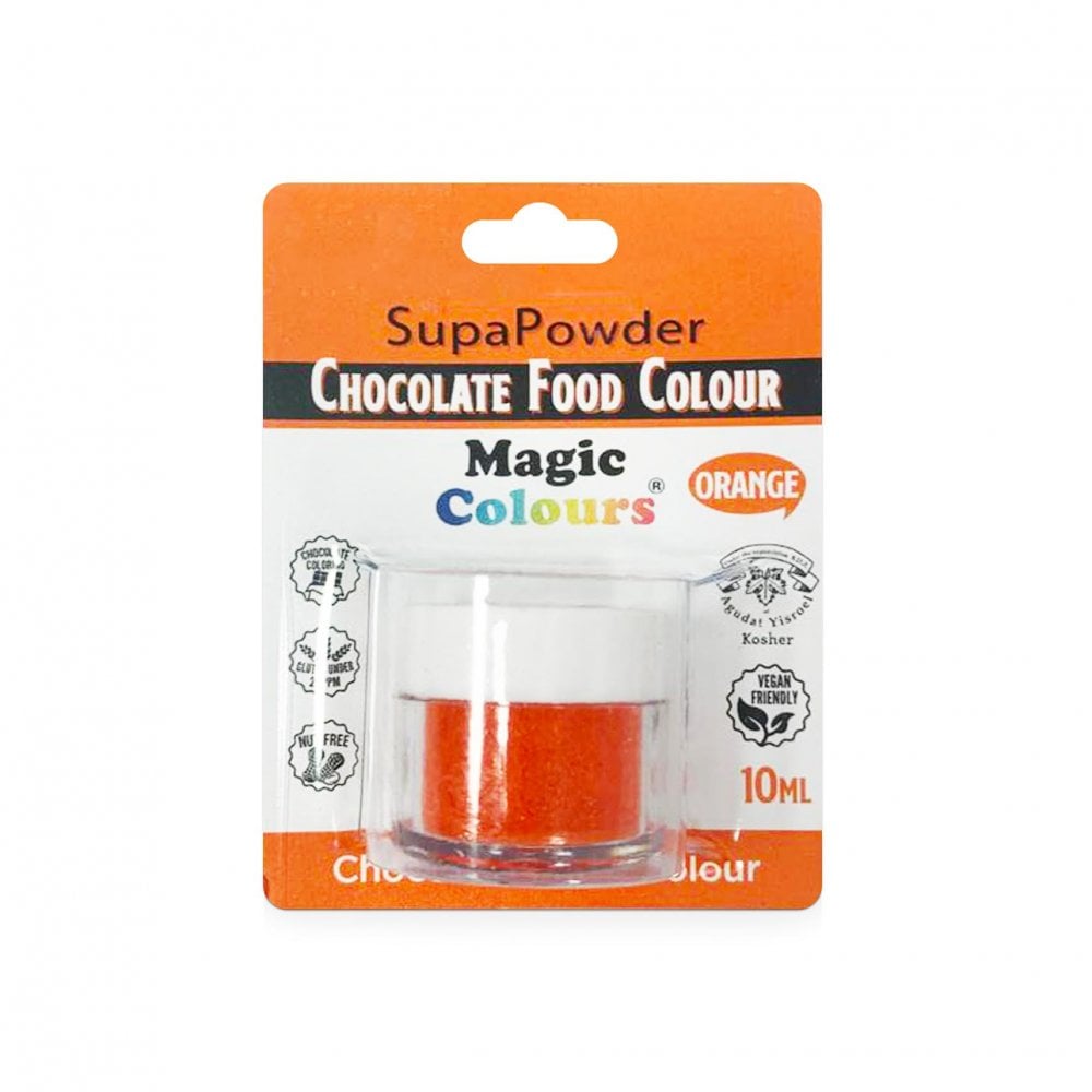 Superdust Chocolate Food Colour Powder 10ml - Orange