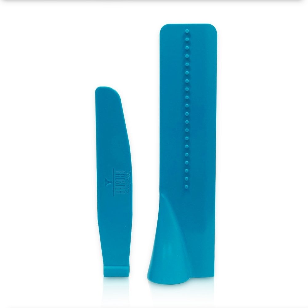 The Pro Froster - Adjustable Cake Scraper - Blue