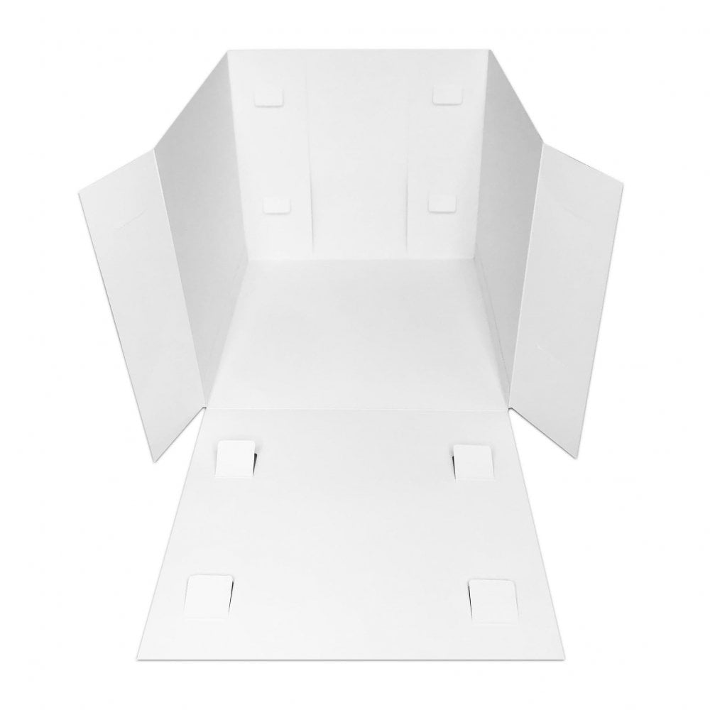 Black Matt Extra Deep Cake Box With Window
