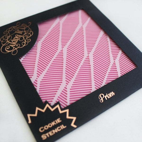 Prism Cookie Stencil