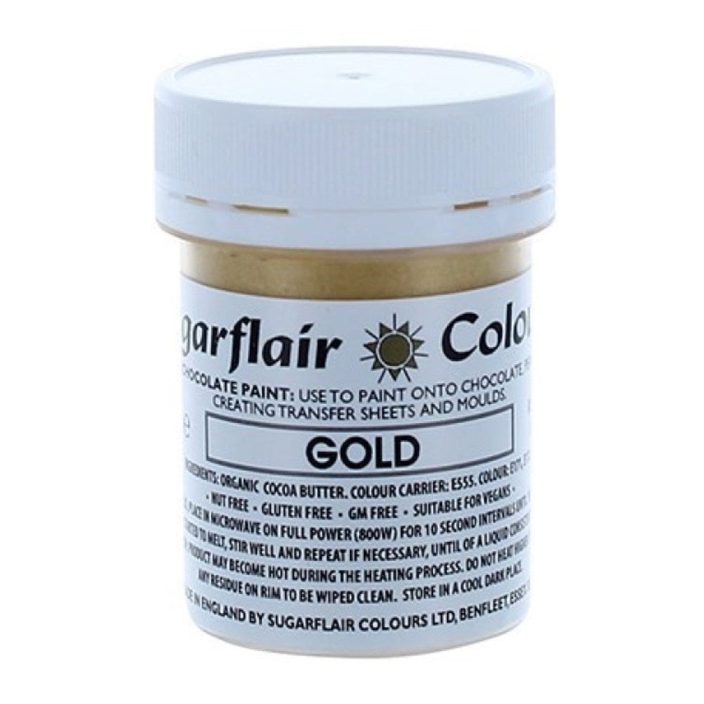 Lustre Chocolate Paint 35g - Gold